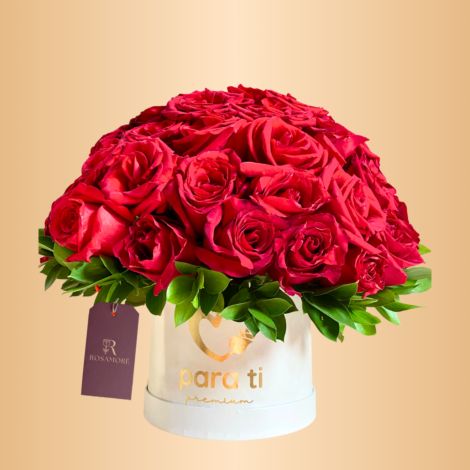 Box Bloom "48 rosas"