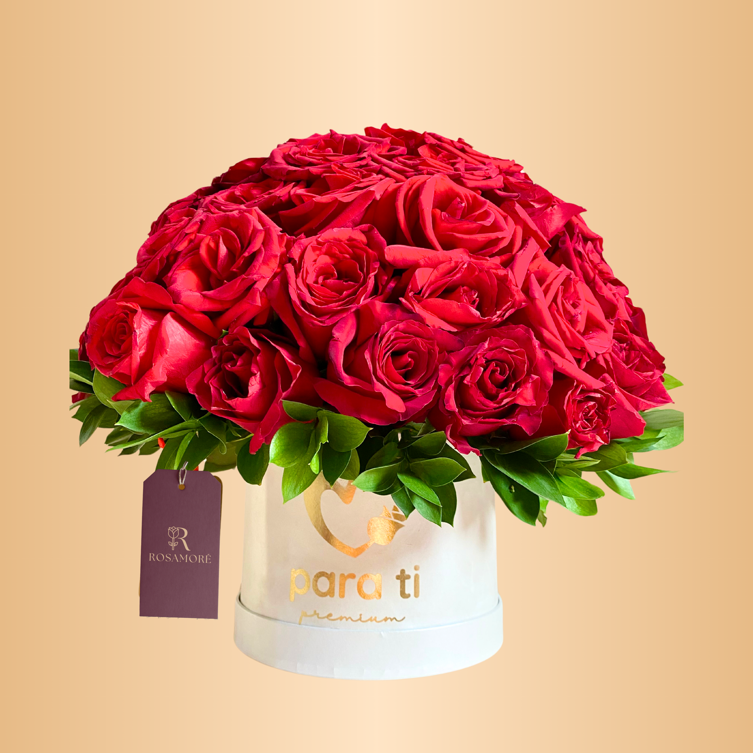 Box Bloom "48 rosas"