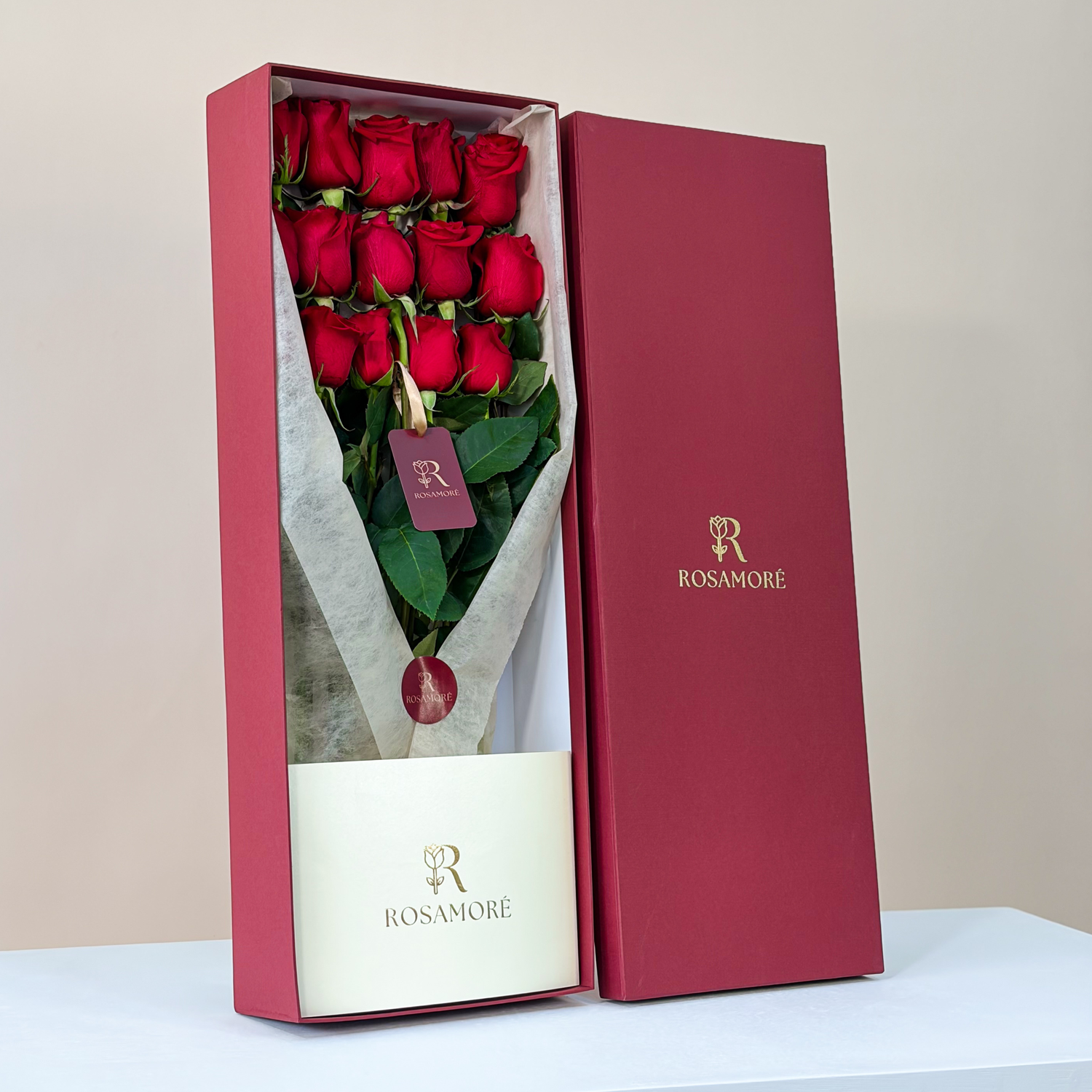Caja Rosamoré "15 rosas"